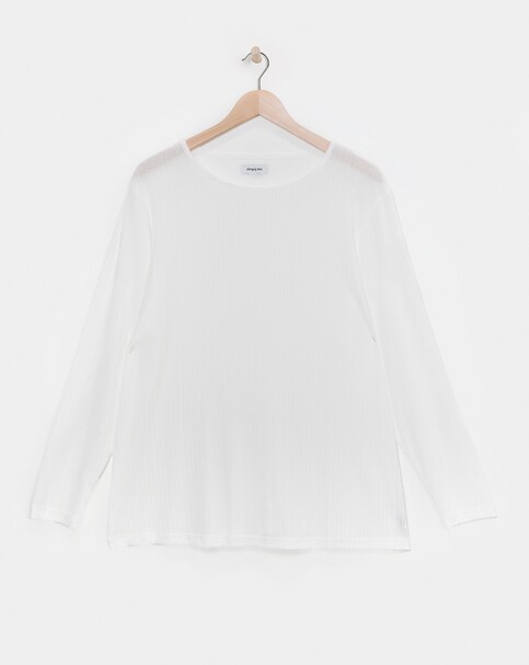 Semi Sheer Mesh Top