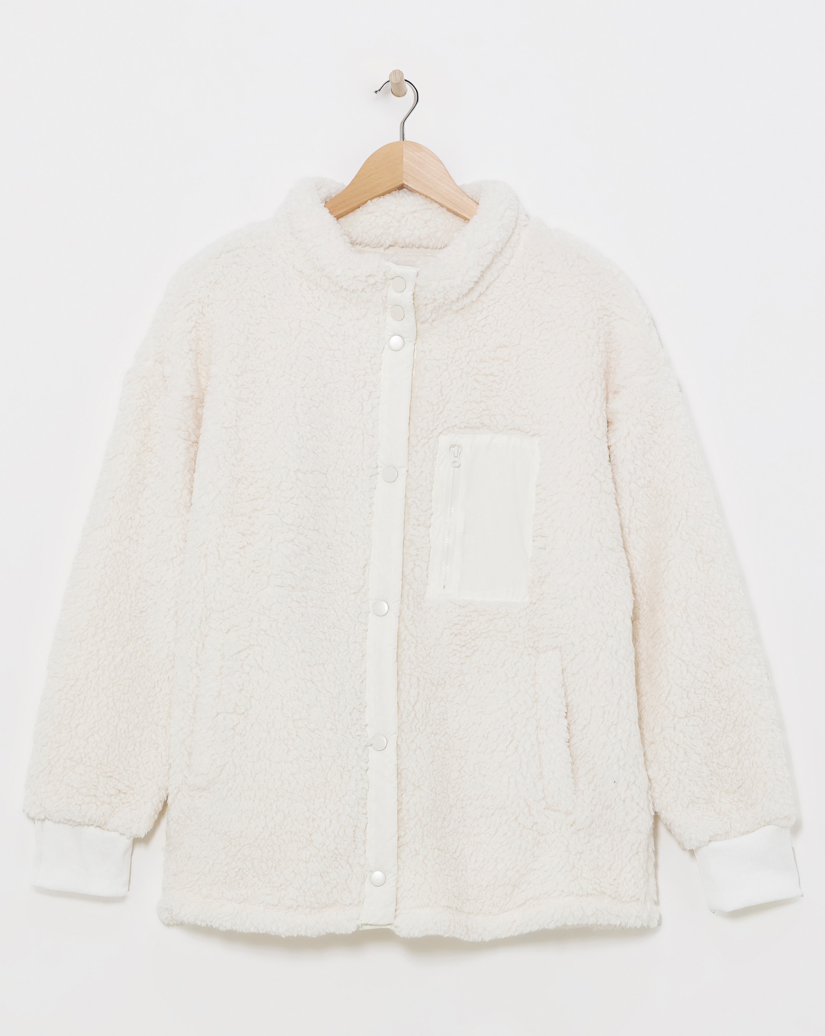 Sherpa Zip Through Nylon Pocket Bomber