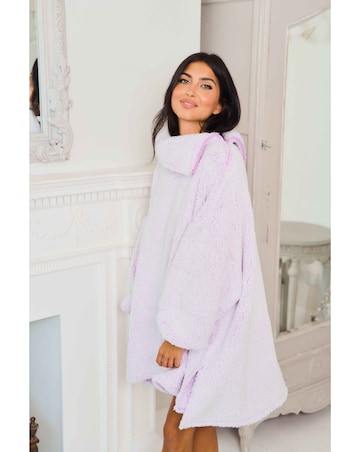 Jim Jam the Label Oversized Borg Hoodie