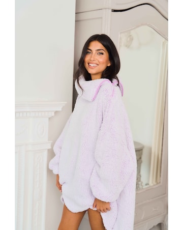 Jim Jam the Label Oversized Borg Hoodie