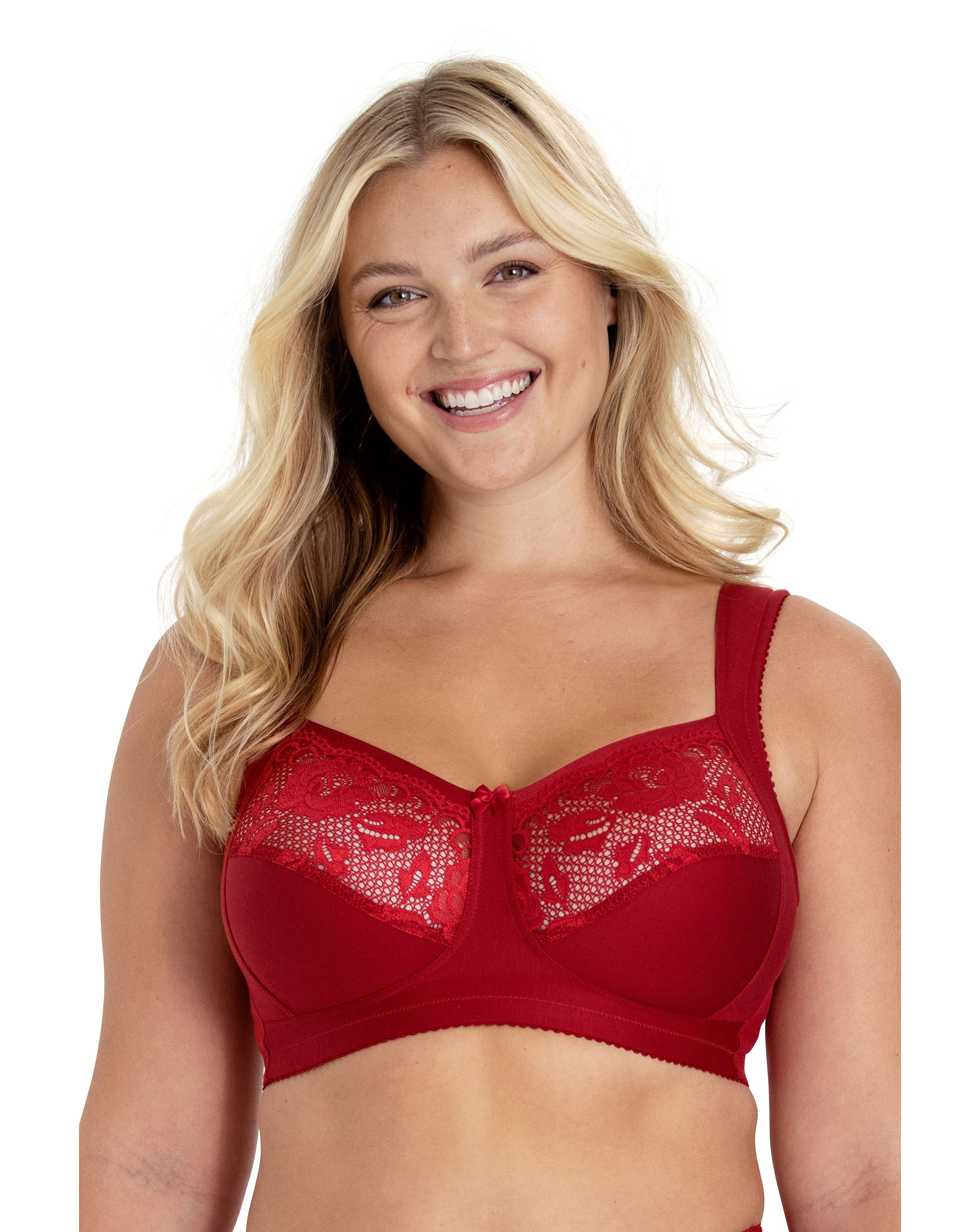 Miss Mary of Sweden Lovely Lace Non Wired Support Bra
