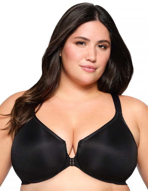 Glamorise Plus Size WonderWire Posture Back Bra 9265