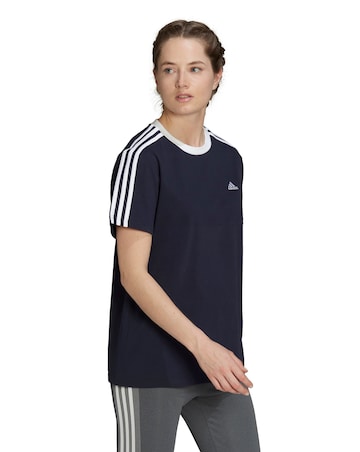 adidas Essentials 3 Stripes T-Shirt