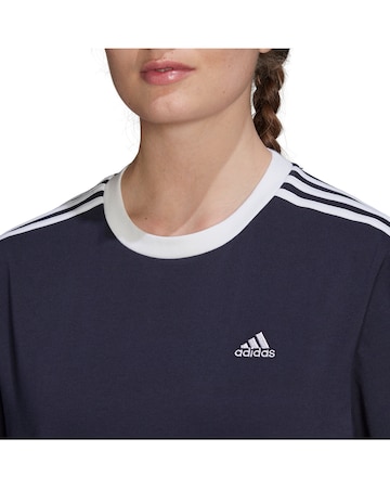 adidas Essentials 3 Stripes T-Shirt