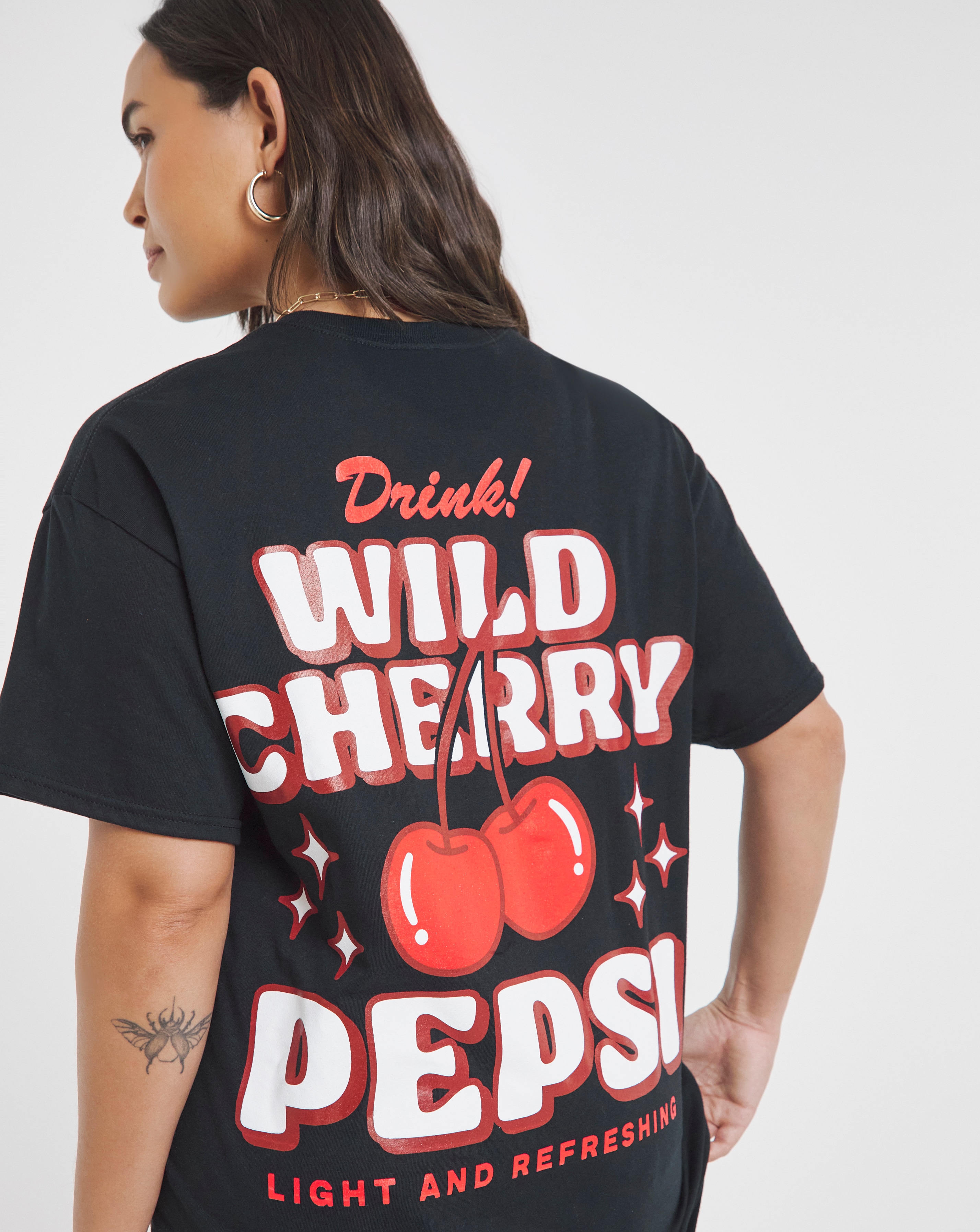 Cherry Pepsi License T-Shirt
