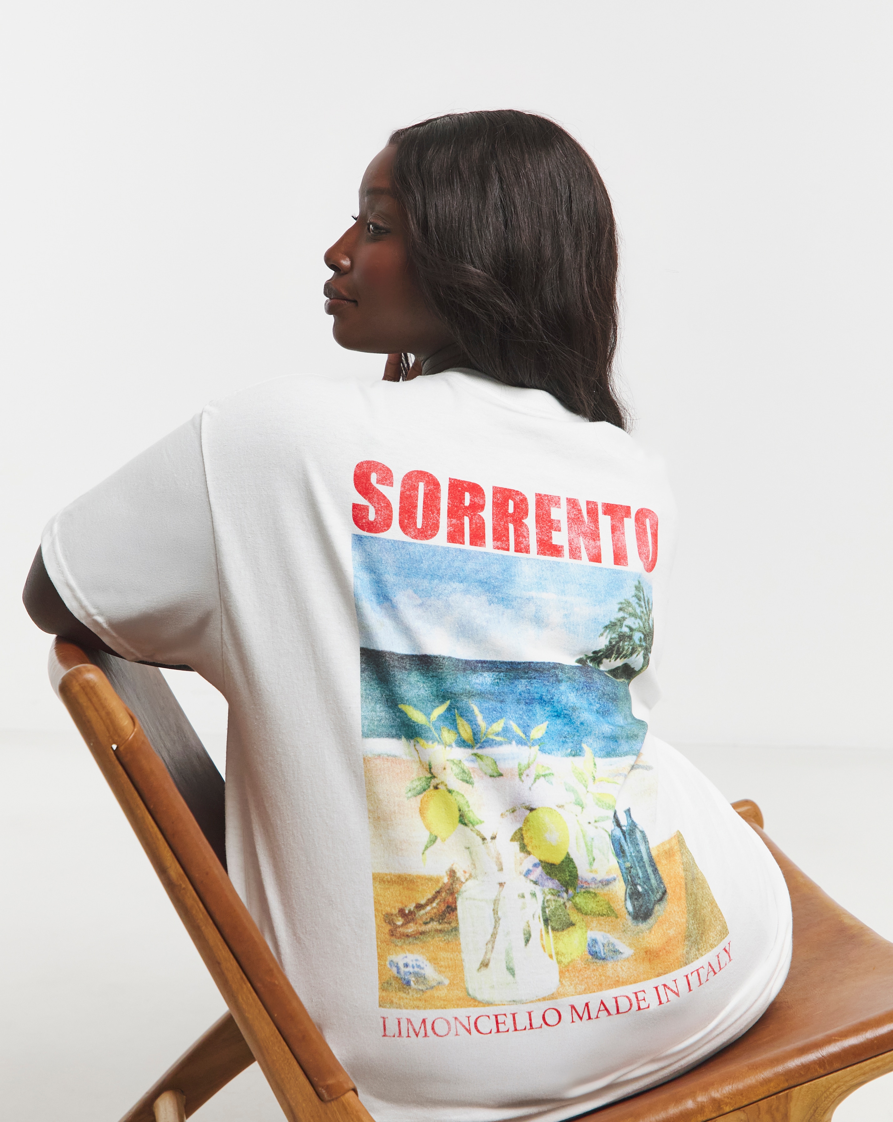 Simply Be Sorrento Slogan T-Shirt