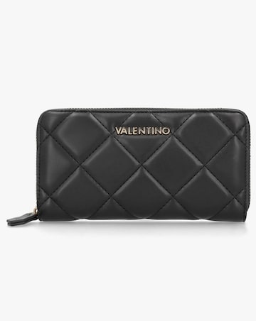 Valentino Bags Ocarina Black Zip Around Purse