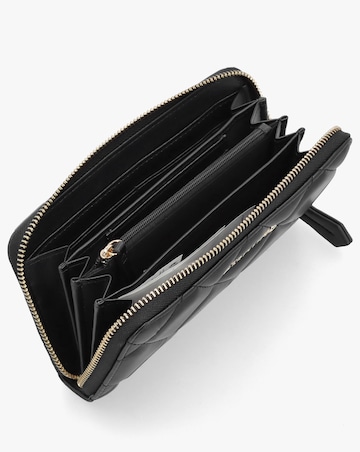 Valentino Bags Ocarina Black Zip Around Purse