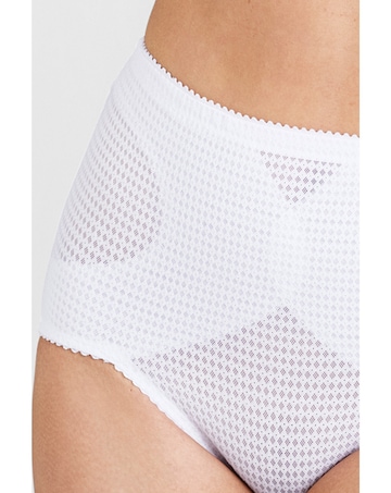 Miss Mary of Sweden Diamond Pantee White