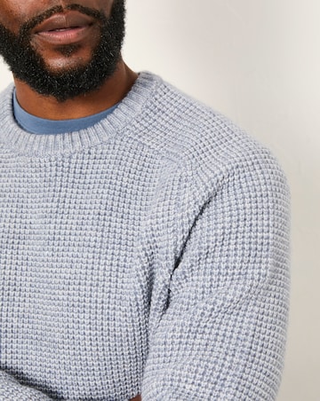 FatFace Bourton Knitted Jumper (Regular & Tall) - Light Blue