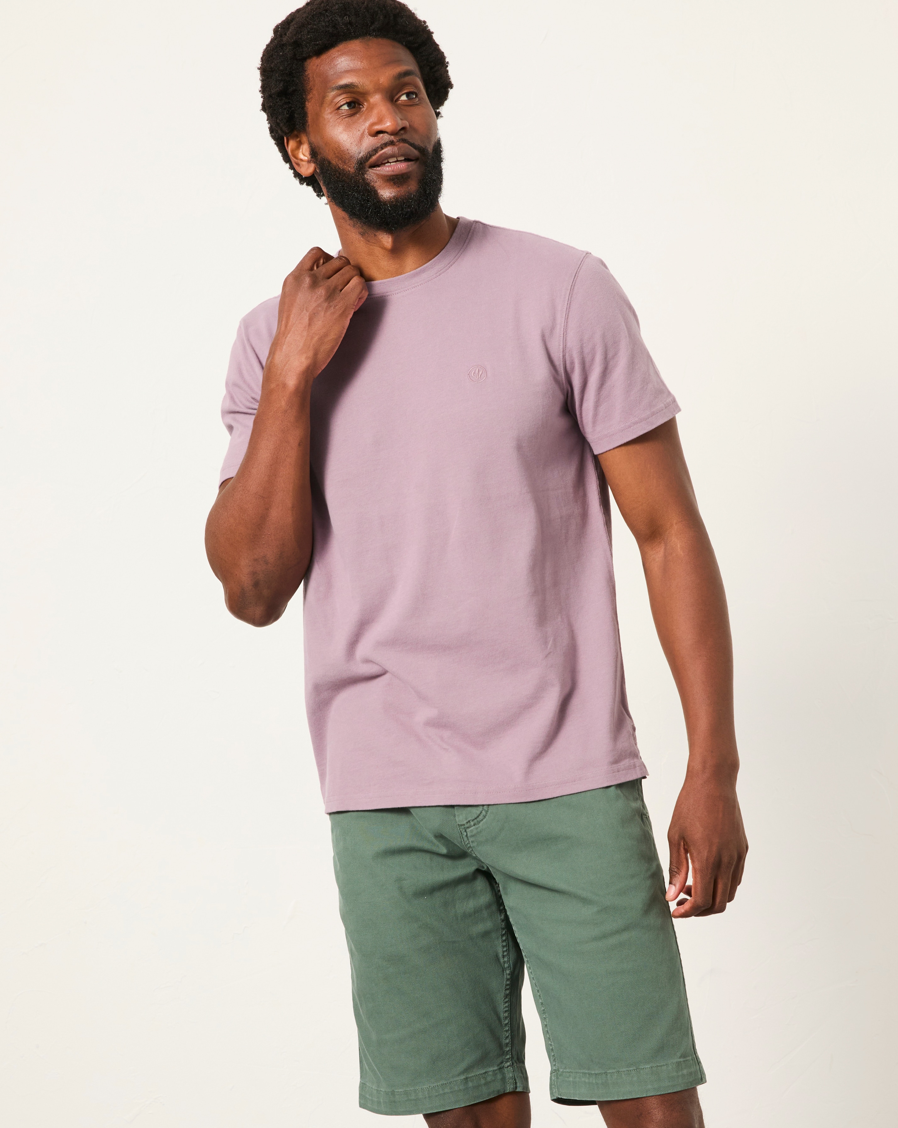Fatface Lulworth T-Shirt - Dusky Purple