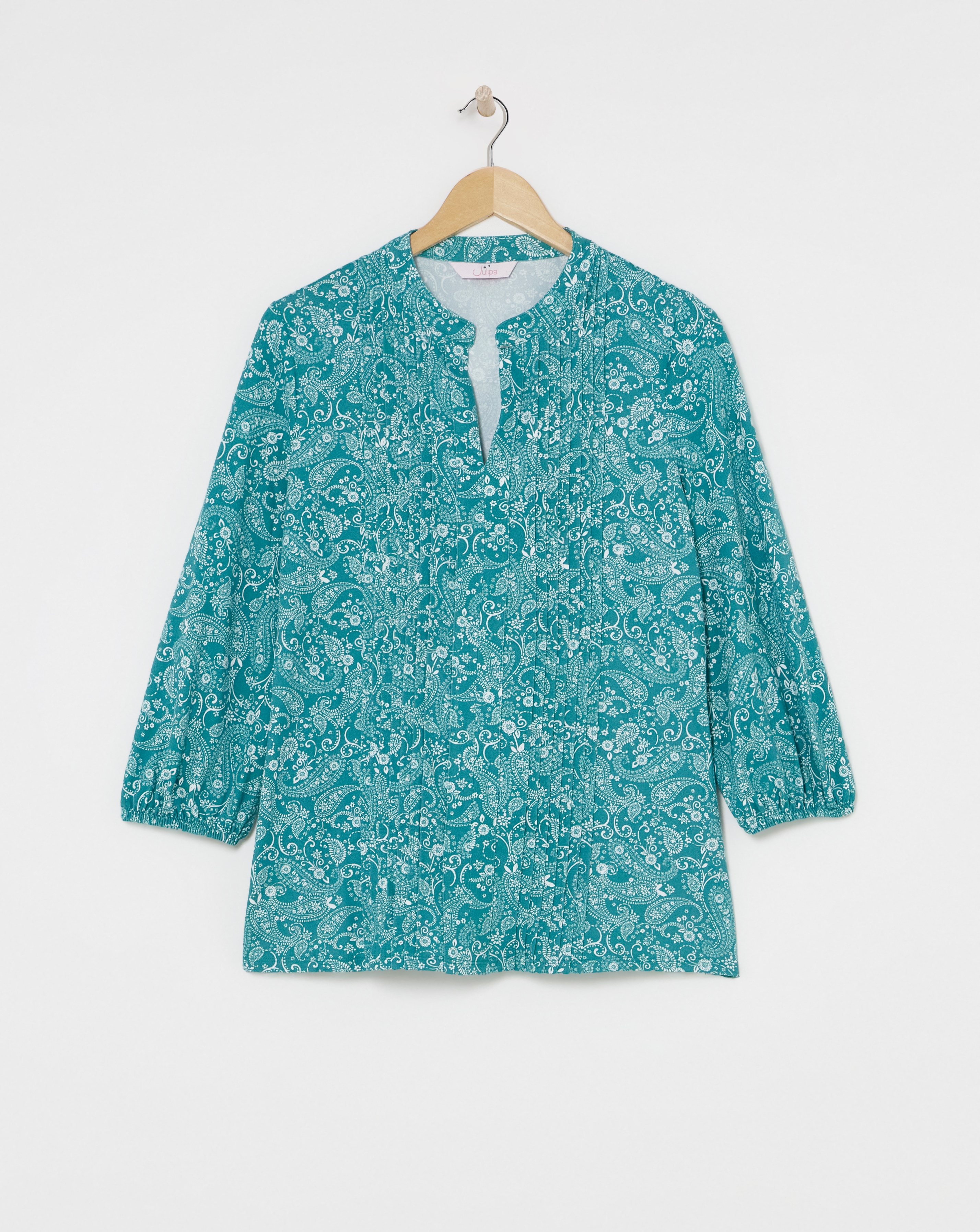 Julipa Pintuck Jersey Top