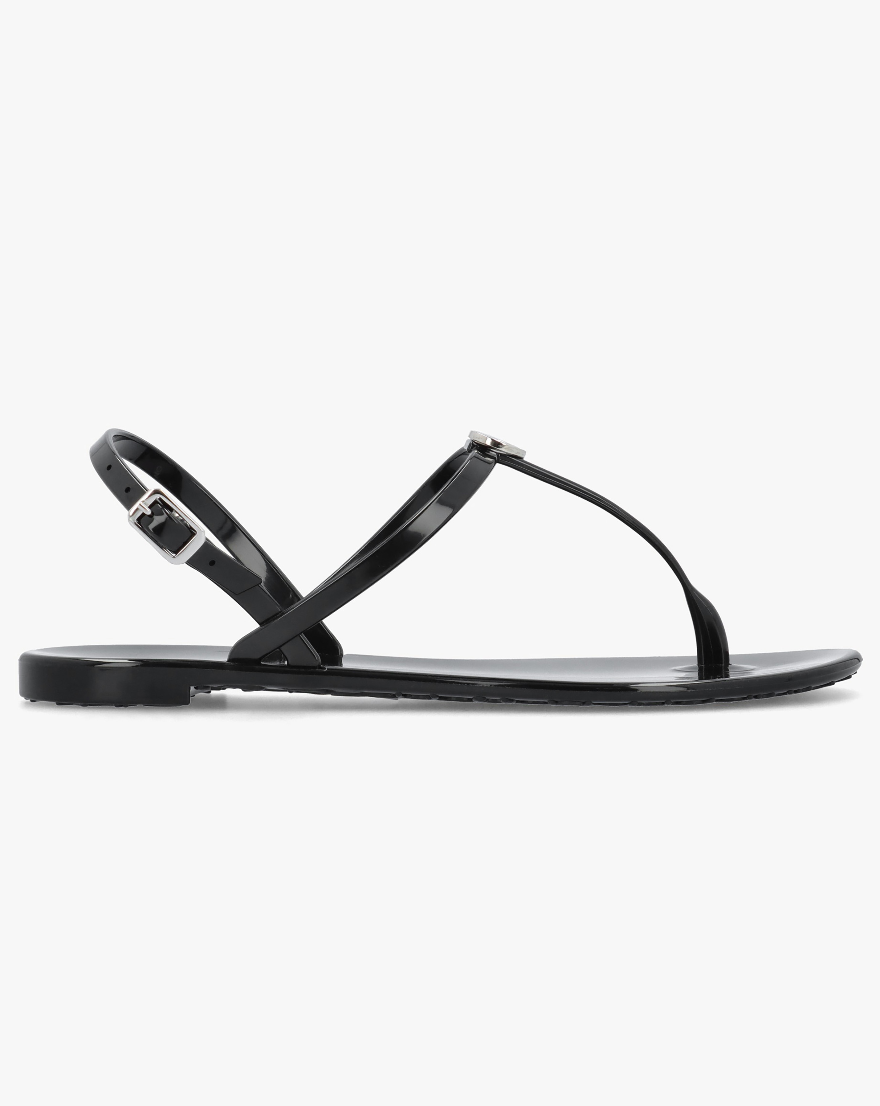 Valentino Bags Jally Black Logo Sandals