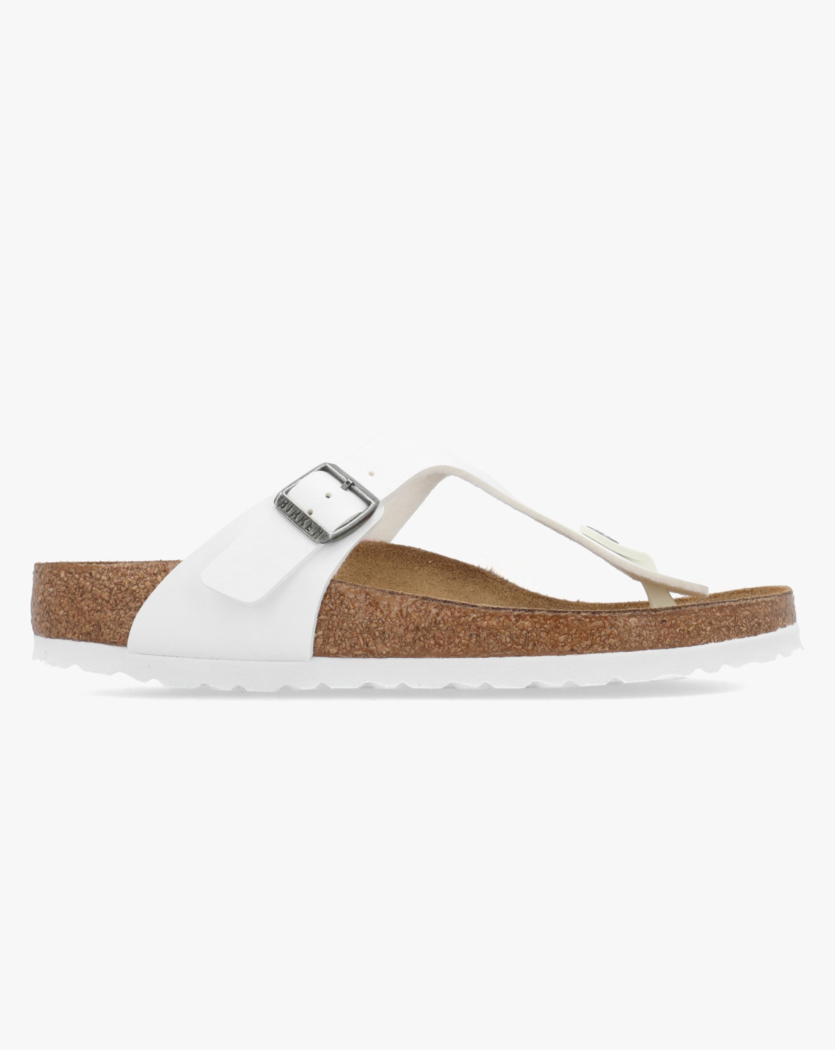 Birkenstock Gizeh White Toe Post Sandals