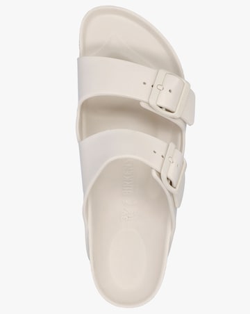 Birkenstock Arizona EVA Eggshell Two Bar Mules Narrow Width