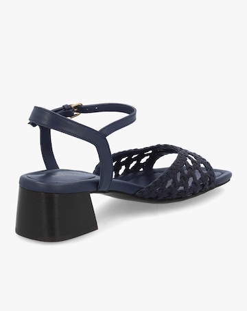 Radley The Camden Naval Leather Woven Low Heel Sandals Standard Fit