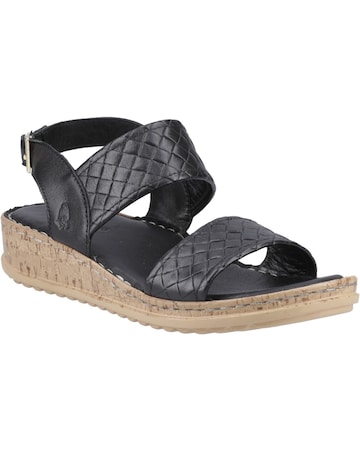 Hush Puppies Ebony Woven Sandal