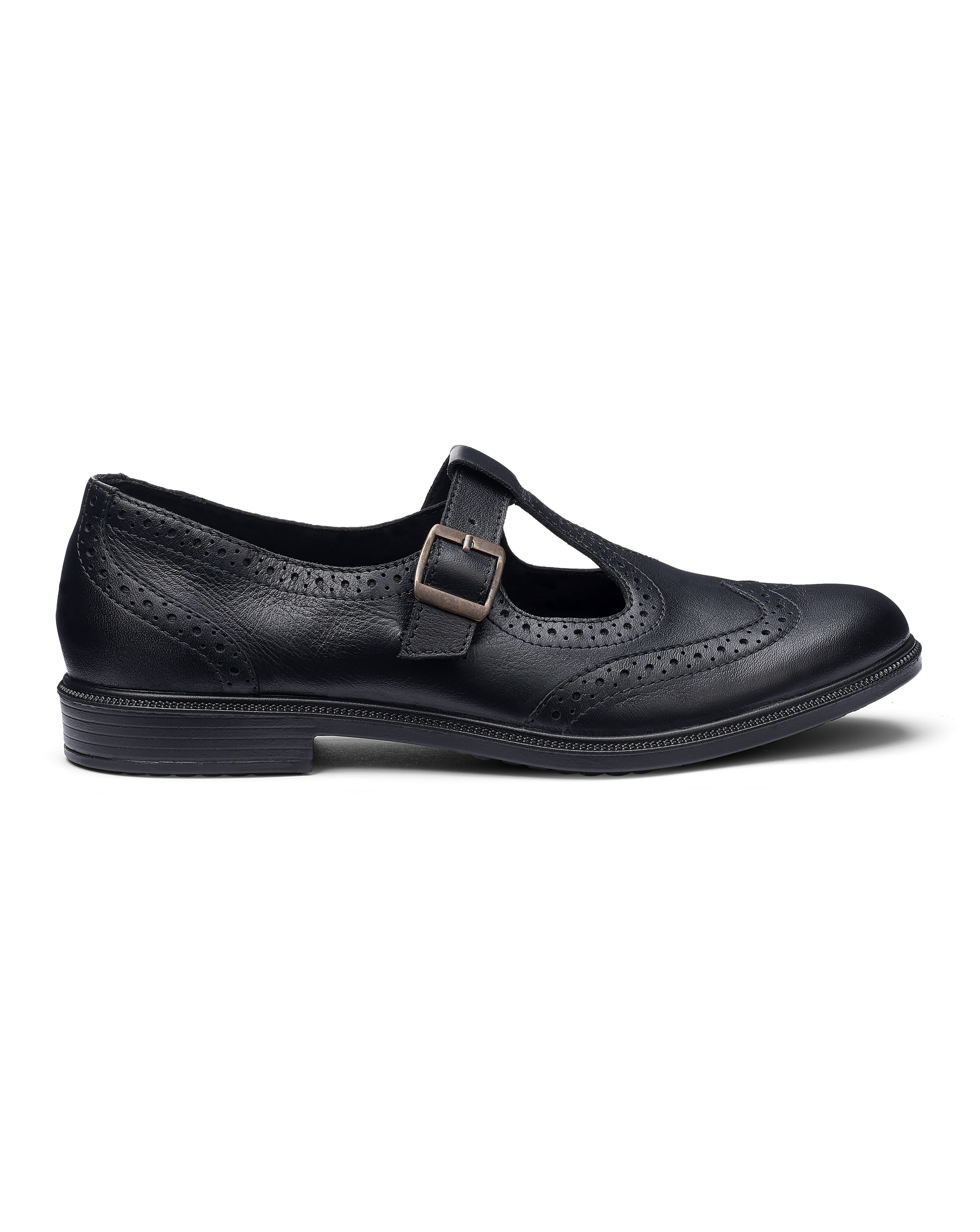Hotter Lumen Wide Fit T-Bar Shoe