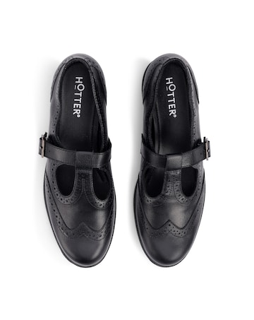 Hotter Lumen Wide Fit T-Bar Shoe