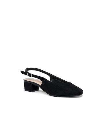 Paradox London Giulietta Wide E Fit Slingback Shoes