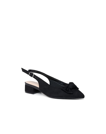 Paradox London Fallon Wide E Fit Slingback Shoes