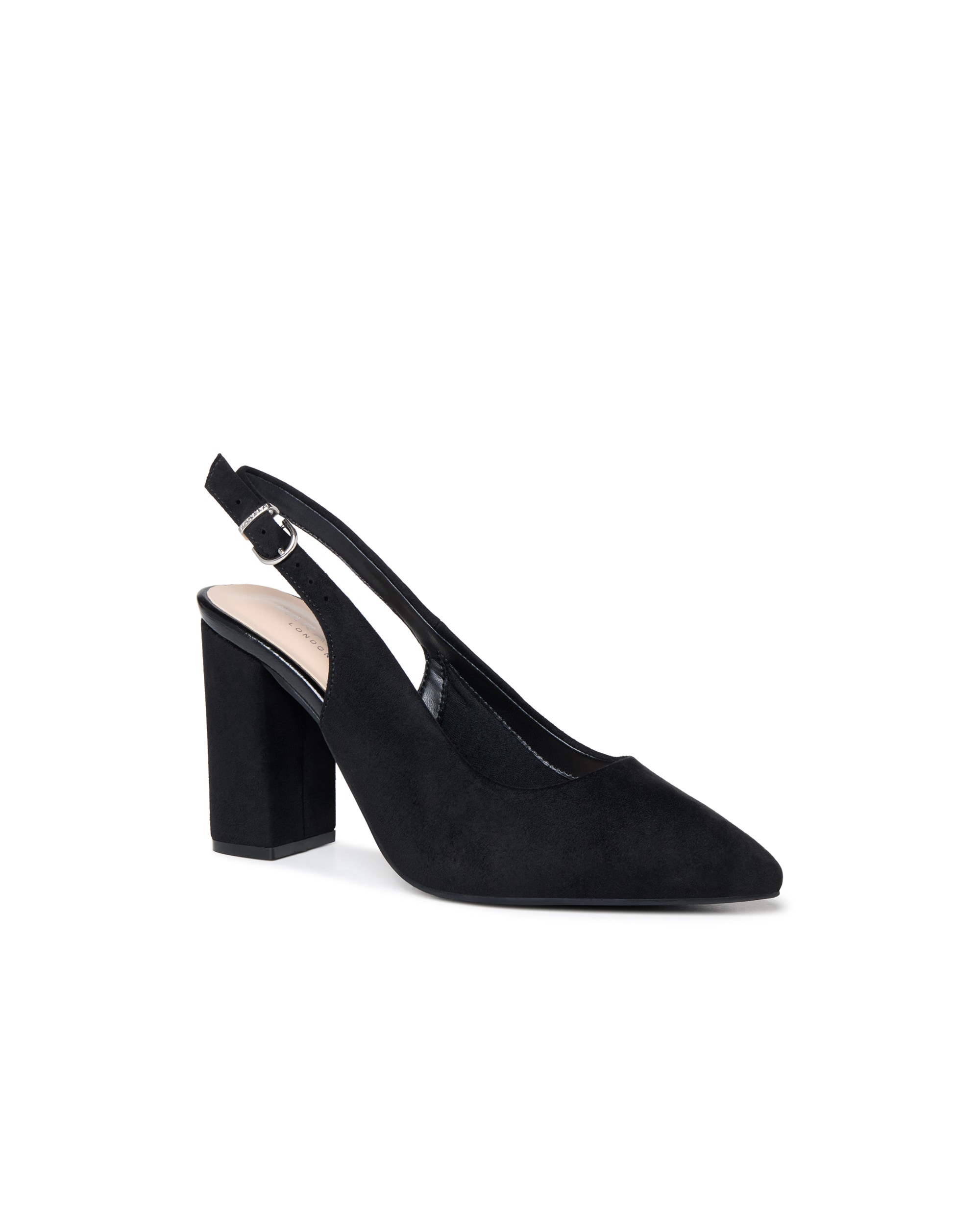 Paradox London Graziana Wide E Fit Slingback Shoes