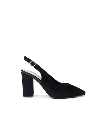 Paradox London Graziana Wide E Fit Slingback Shoes