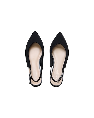 Paradox London Karissa Block Heel Slingback Shoes