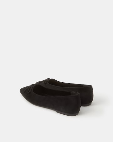 Accessorize Faux Suede Ballet Flats