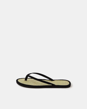 Accessorize Plain Seagrass Flip Flops