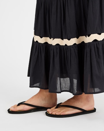 Accessorize Plain Seagrass Flip Flops