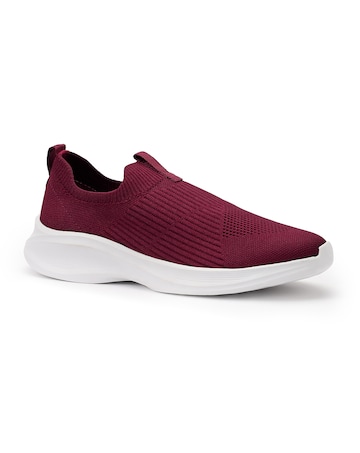 Hotter Motive Knitted Trainer