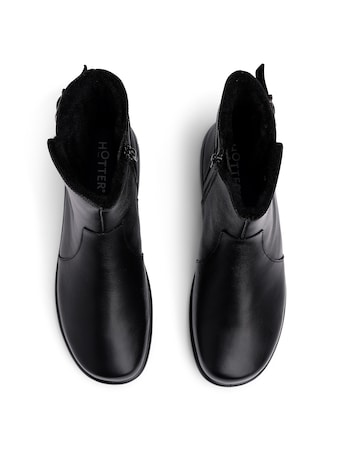 Hotter Rustle Wide Fit Ankle Boot