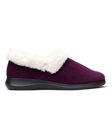 Hotter Hug II D Fit Slipper
