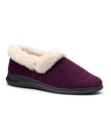 Hotter Hug II D Fit Slipper