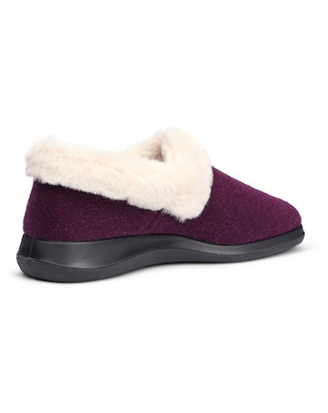 Hotter Hug II D Fit Slipper