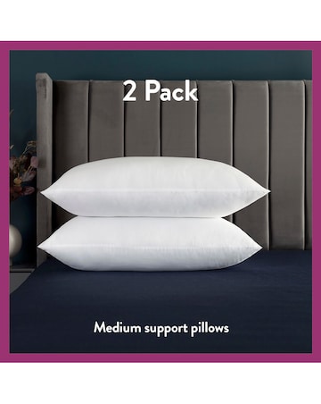 Slumberdown Feels Like Down Pillows Pack of 2 Pillows