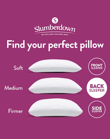 Slumberdown Feels Like Down Pillows Pack of 2 Pillows