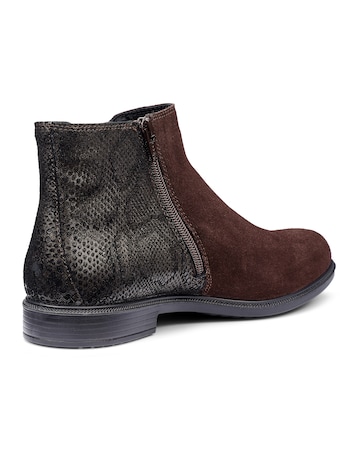 Hotter Tenby Wide Fit Chelsea Boot
