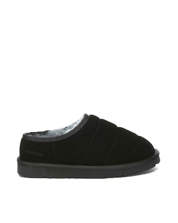 EVERAU Jaeger Low Ankle Slippers in Black