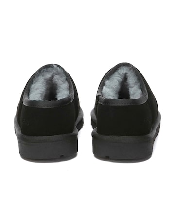 EVERAU Jaeger Low Ankle Slippers in Black
