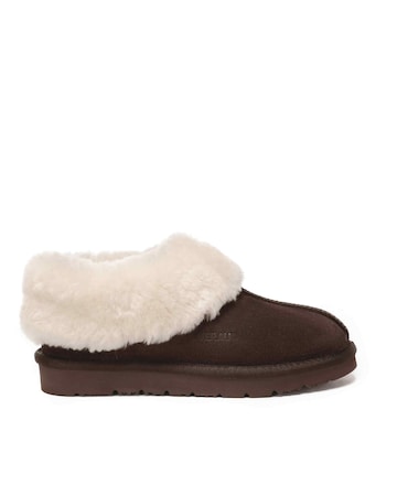 EVERAU Ibis Cosy Slipper in Chocolate