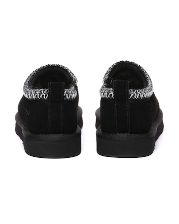 EVERAU Wigeon Boho Slippers in Black