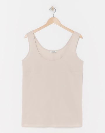 Grey Lightweight Scoop Neck Vest