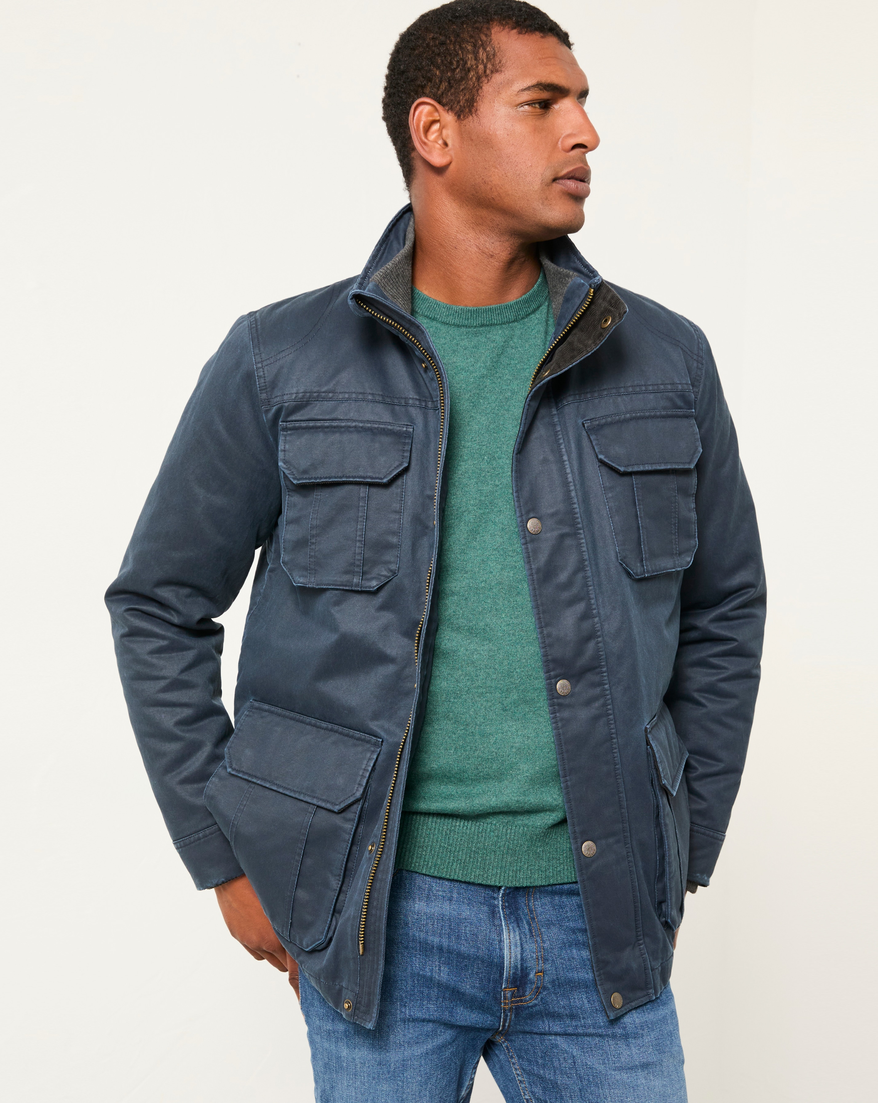 FatFace Broadsands Jacket - Navy
