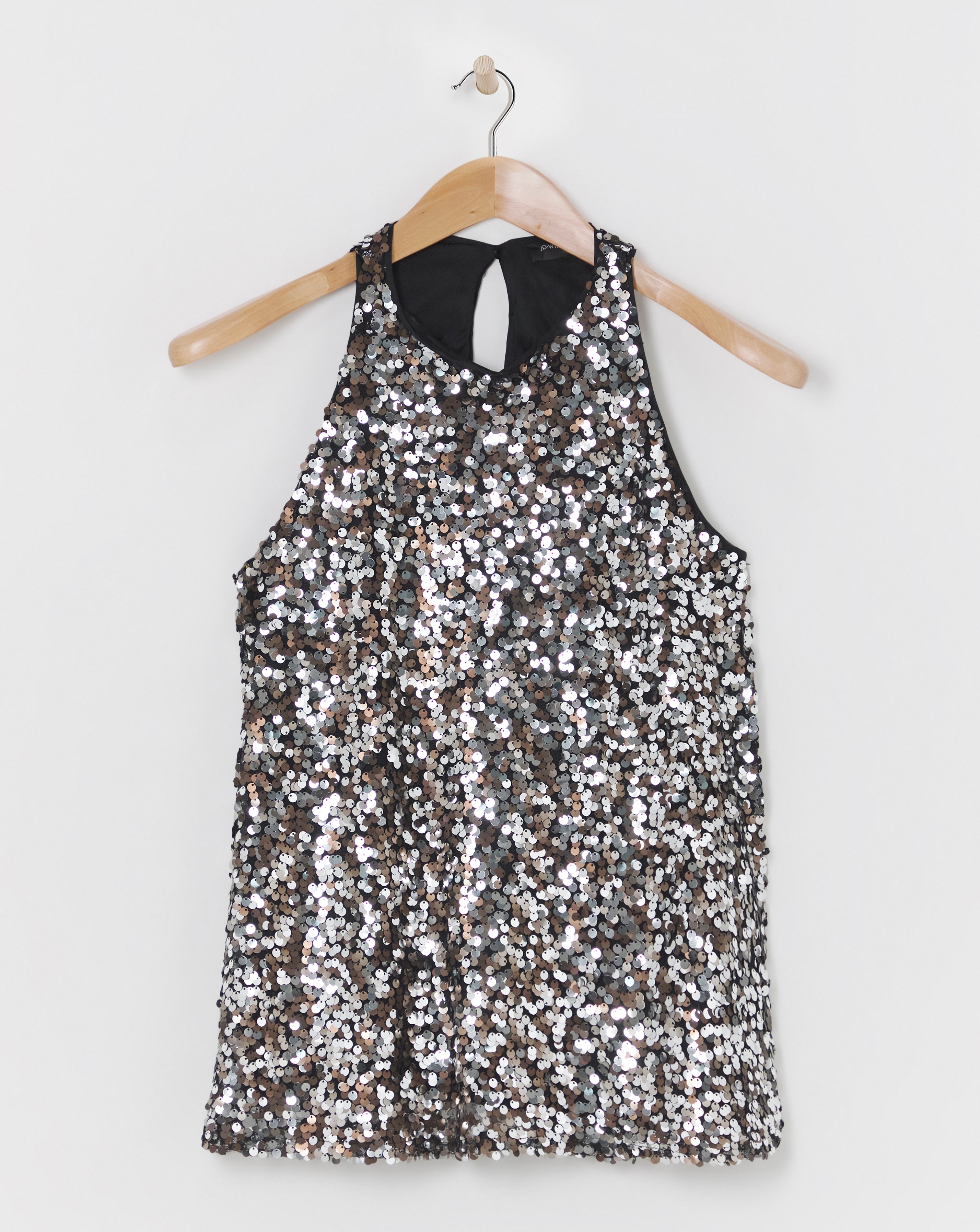 Sequin Racer Top