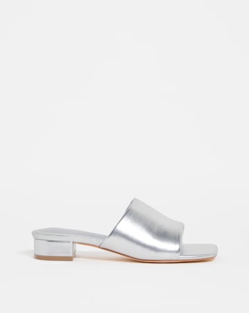Low Heeled Mule - Wide Fit (E)