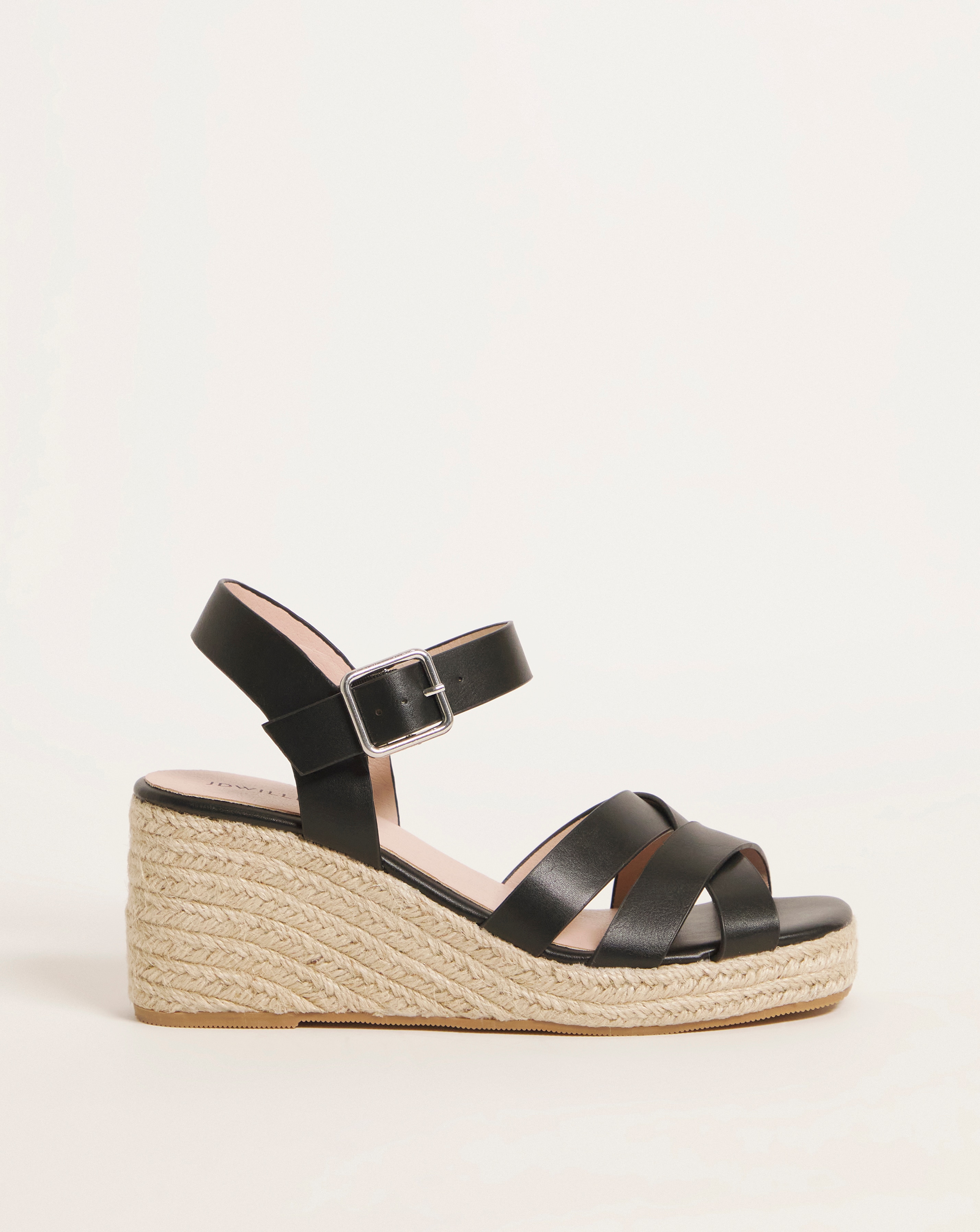 Crossover Espadrille Sandal E Fit
