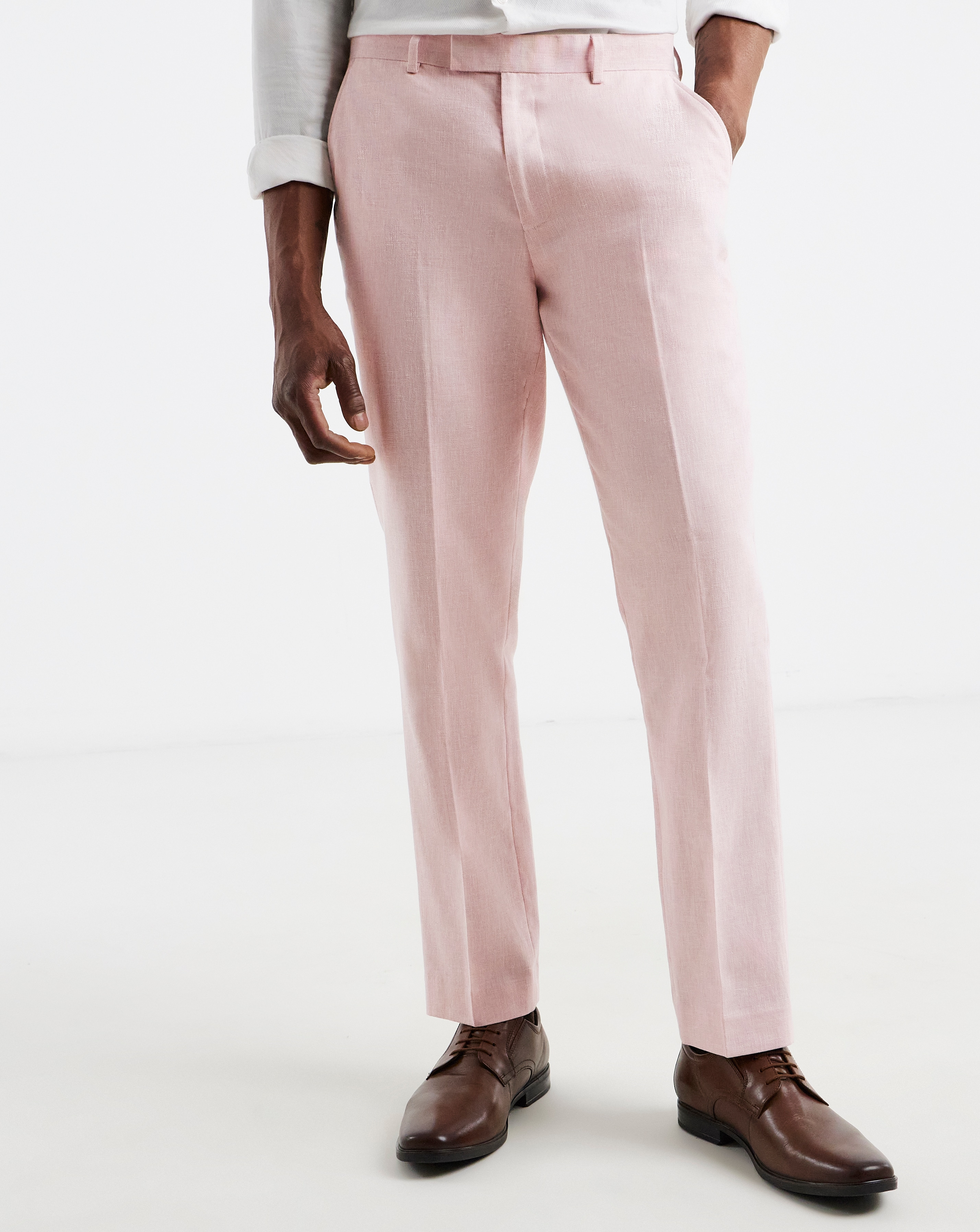 Linen Blend Trouser
