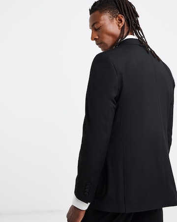 Stretch Blazer with Patch Pockets